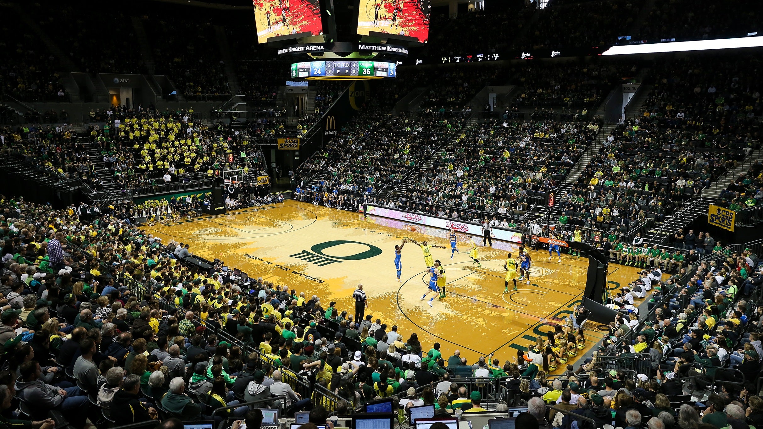 Oregon Ducks Men's Basketball vs. University of Minnesota Golden Gophers Basketball