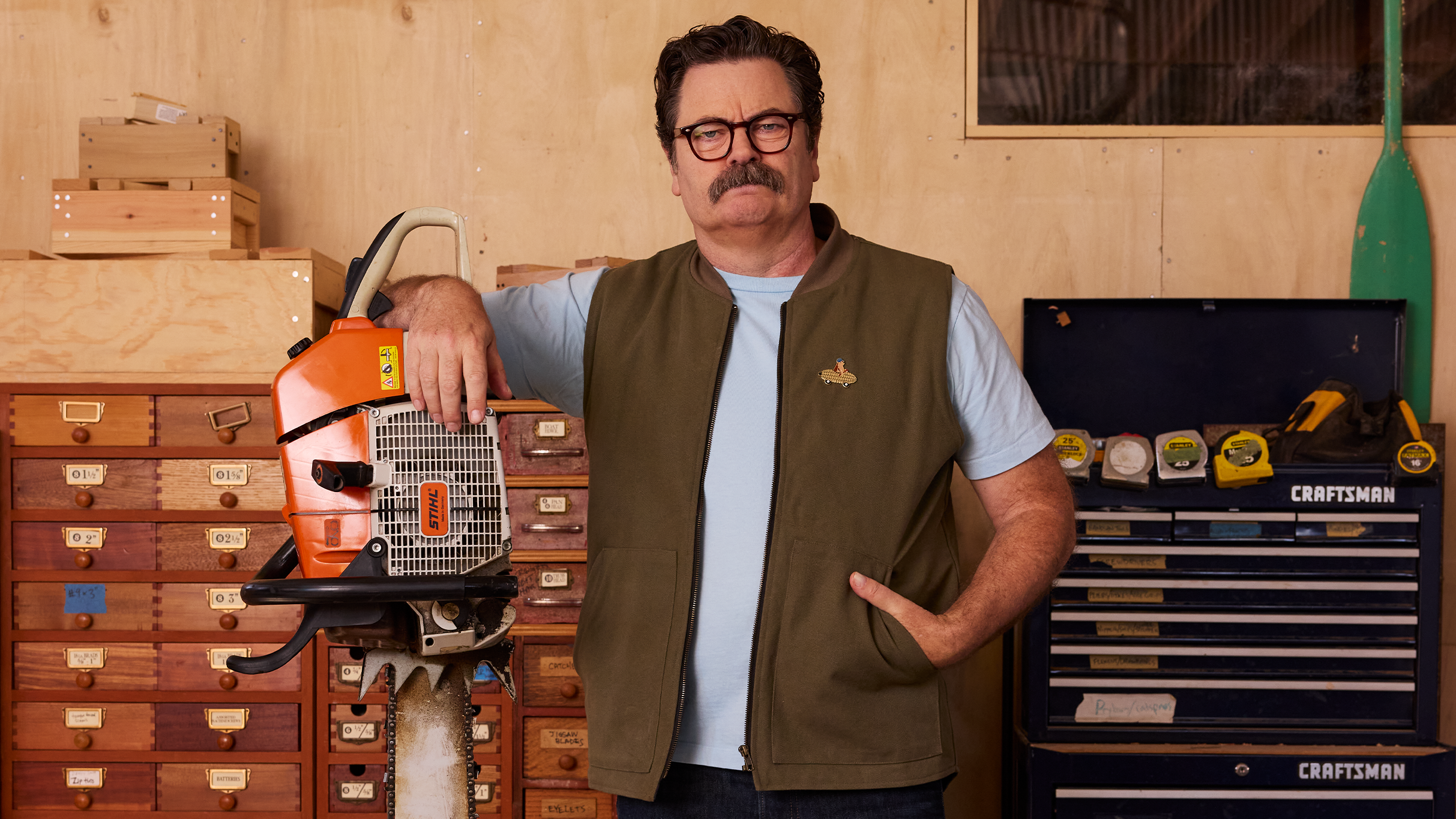 Nick Offerman: Big Woodchuck @ Rialto Theatre