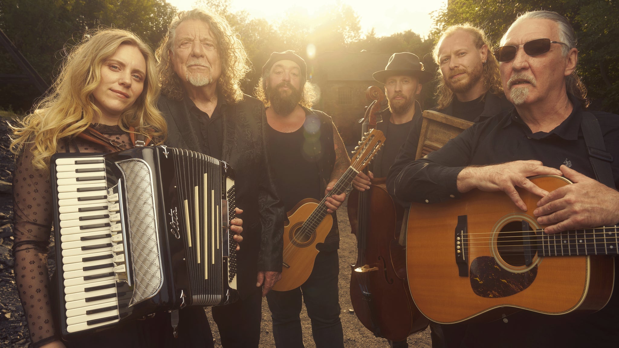 ROBERT PLANT WITH SAVING GRACE and SUZI DIAN