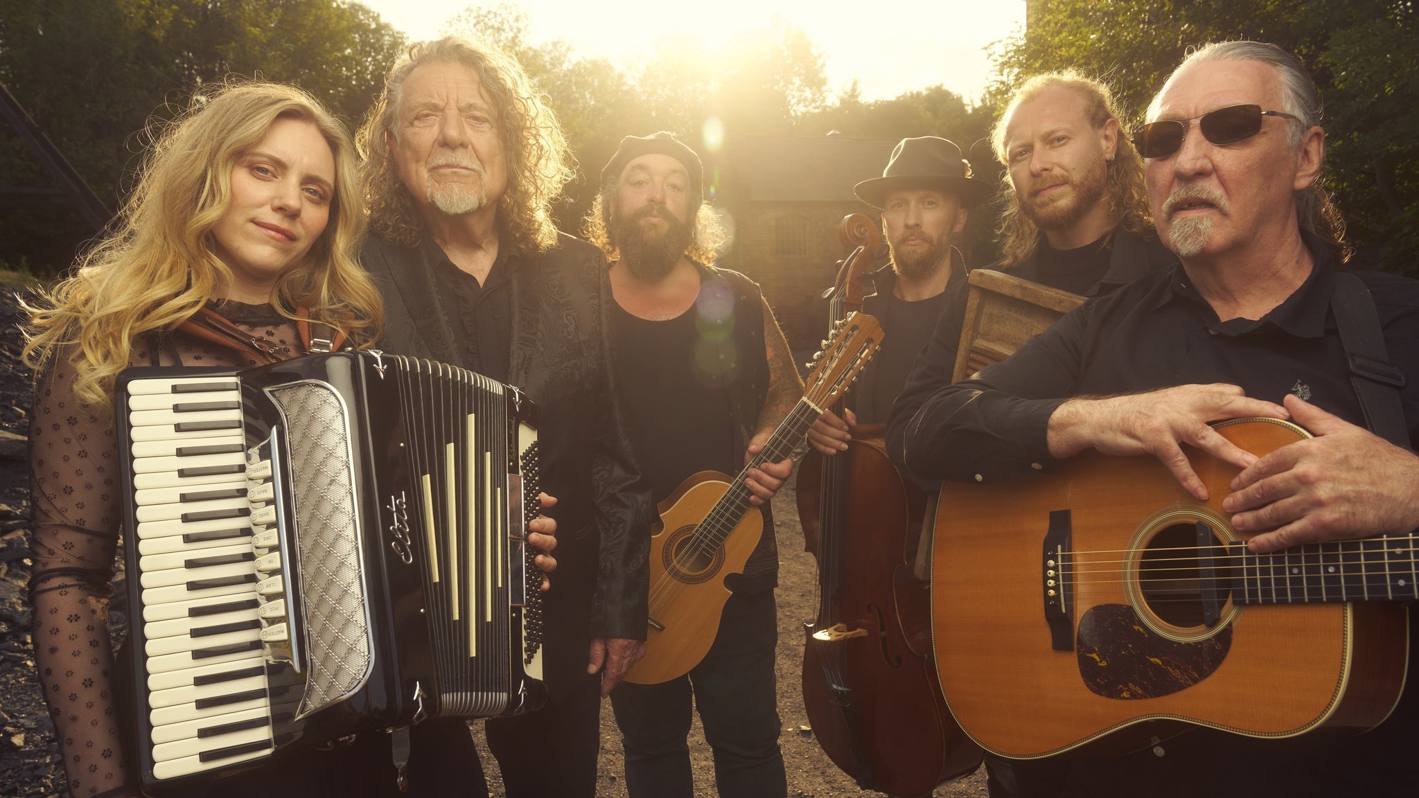 ROBERT PLANT WITH SAVING GRACE and SUZI DIAN